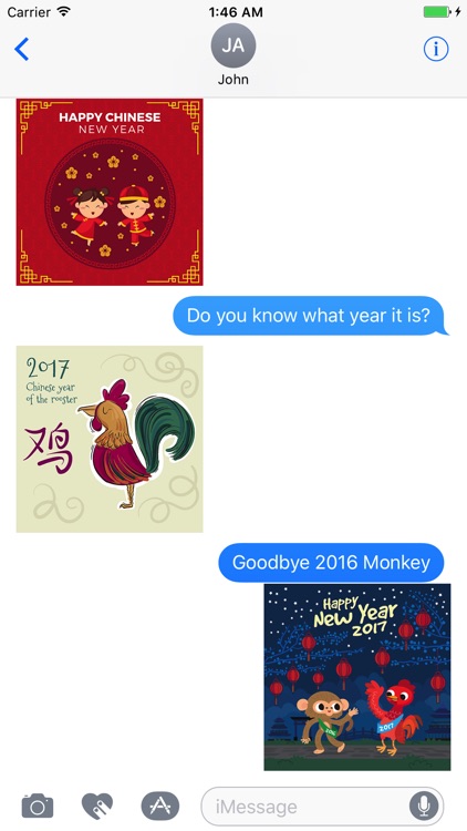 Animated Chinese New Year Stickers for iMessage