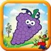 Kids Game Grapes Coloring Version