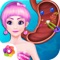 Mermaid Stomach Emergency is a fun-filled pregnancy beauty caring game