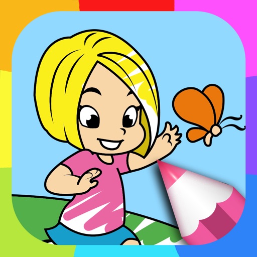 Spring Coloring Pages: Colouring Book For Kids iOS App