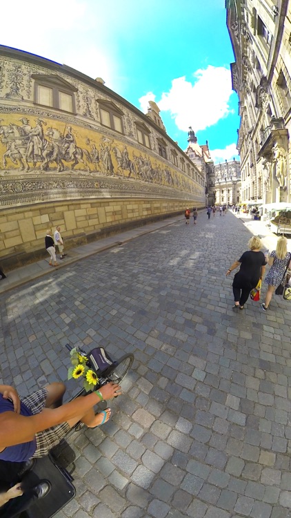 VR Cycle Rickshaw German City Virtual Reality 360