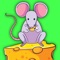 Mouse Cheese Coloring Free and easy for kids