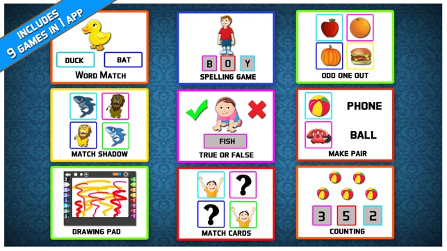 Preschool Learning Games - Free Educational Games(圖1)-速報App