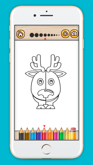 Cartoon Animals Coloring Book for Kids 2017(圖4)-速報App