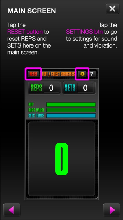 Reps and Sets Counter + Timer screenshot-3