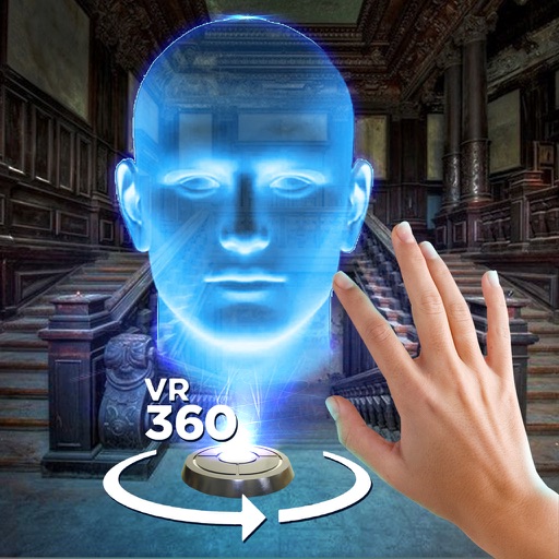 VR Hologram in House Joke Icon