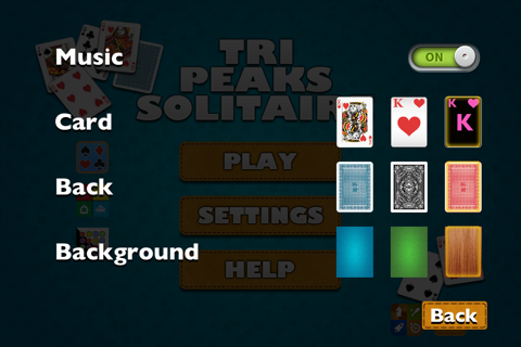 Tri-Peaks Solitaire Pro screenshot 4