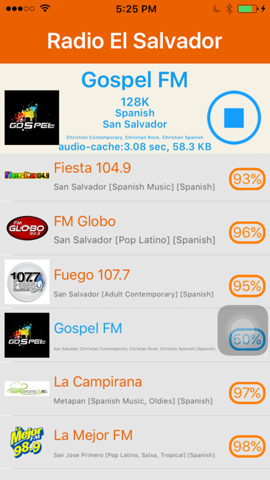 How to cancel & delete Radio El Salvador - Radio SV from iphone & ipad 4
