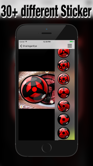 Sharingan Eye Photo Editor Edition For Naruto By Florian Winter Ios United States Searchman App Data Information