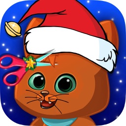 Christmas Pet Party Hair Salon - Spa Makeover Game