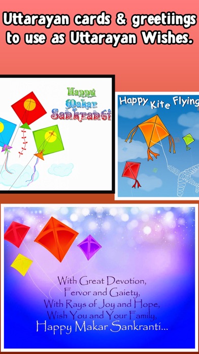 Happy Uttarayan! Makar Sankranti Cards & Wishes screenshot 2