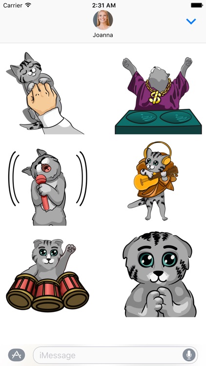 Ken the Kitteh - Animated Stickers