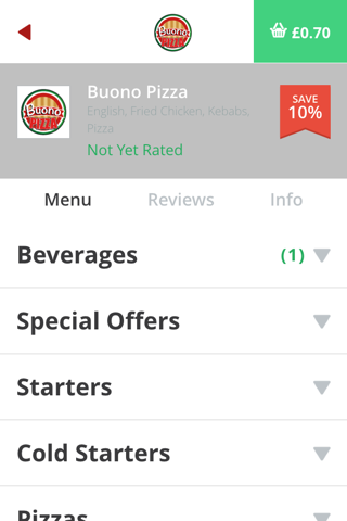 Buono Pizza screenshot 3
