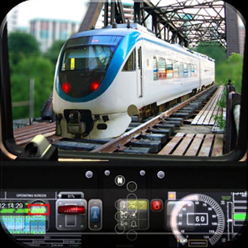 Super Driving Fast Metro Train Simulator icon