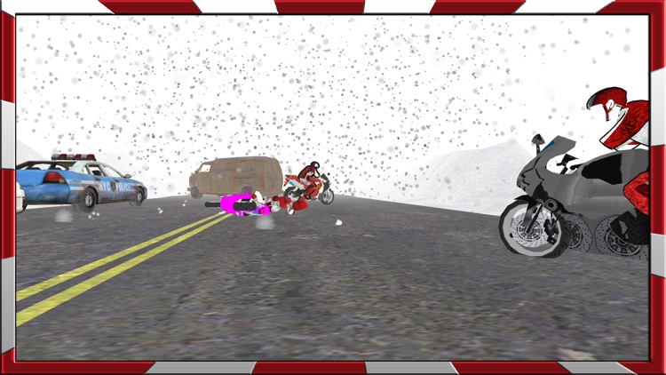 Santa Claus on Heavy Bike Adventure Simulator screenshot-4