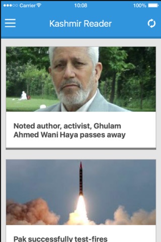 Kashmir Reader screenshot 2