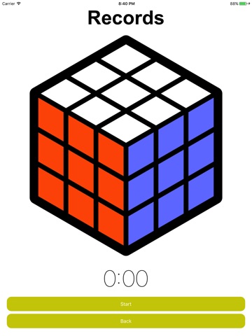 Rubiks Speed Cube Timer screenshot 2
