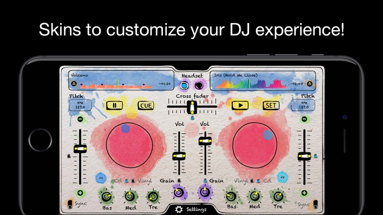 deej - DJ turntable. Mix, record, share your music screenshot-4