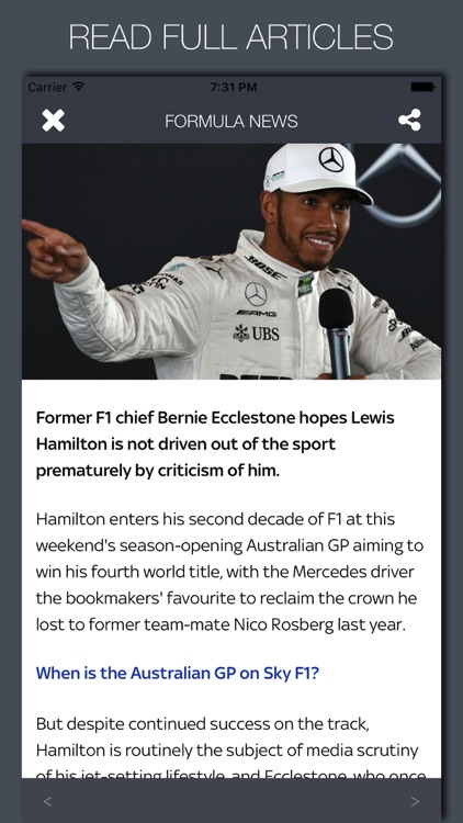 Formula News screenshot-3