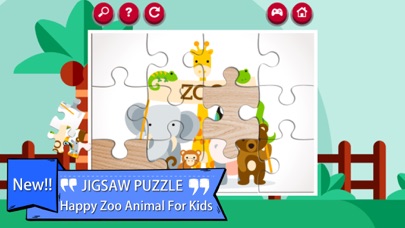 How to cancel & delete Lively Zoo Animals Jigsaw Puzzle Games from iphone & ipad 4