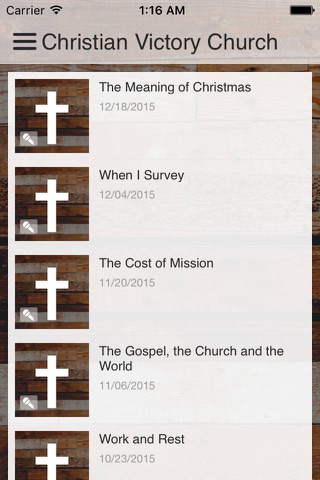 Christian victory church screenshot 2