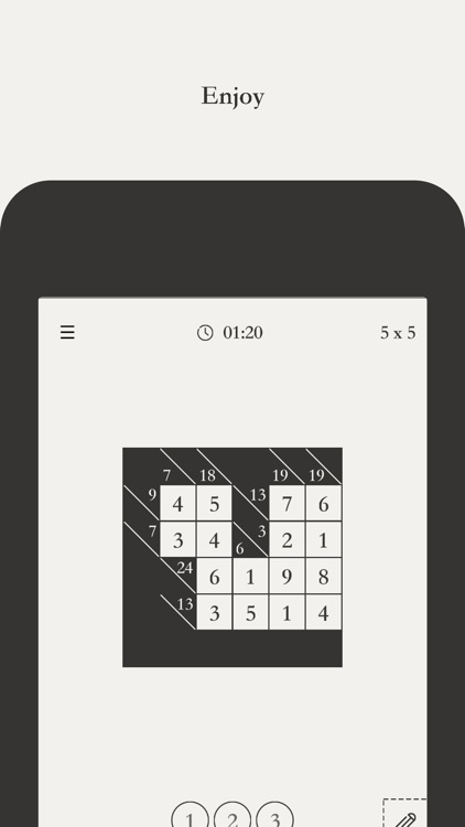 Kakuro Paper screenshot-3