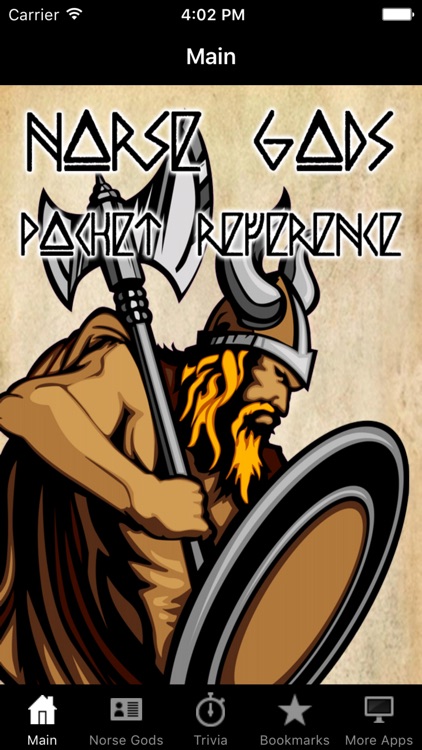 Norse Gods & Mythology Pocket Reference