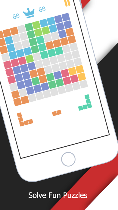 10 Squares - A Merged Color Block and Matrix Theme screenshot 4