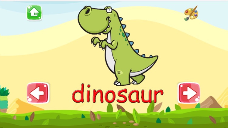 ABC Animal Coloring and Vocabulary screenshot-3