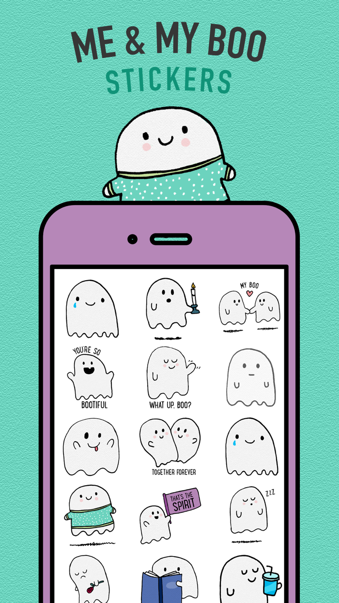 Me and My Boo Couples Stickers