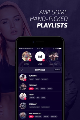 GYM Radio - Free Workout Music screenshot 3