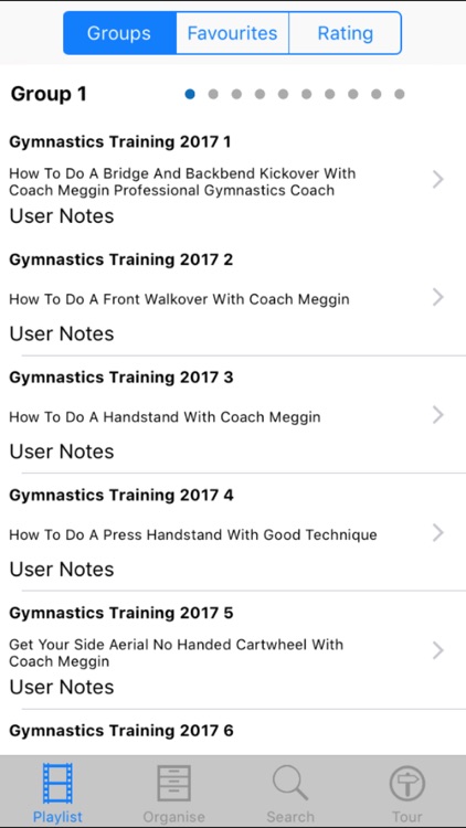 Gymnastics Training 2017