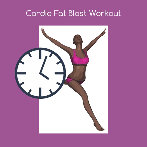 Cardio fat blast workout icon