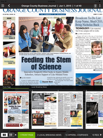 Orange County Business Journal - náhled
