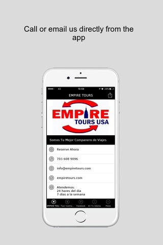 EMPIRE TOURS screenshot 2