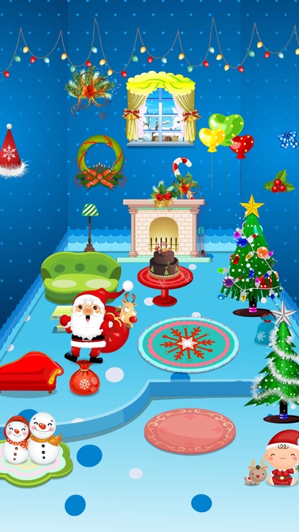 Christmas Doll House Decoration screenshot-3