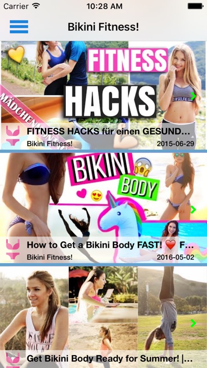 How to Get Your Bikini Body Fitness Videos screenshot-3