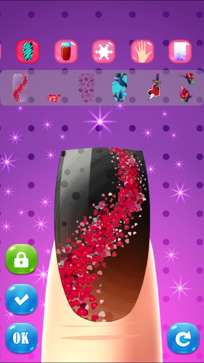 dress up nails salon beauty art spa game for girls