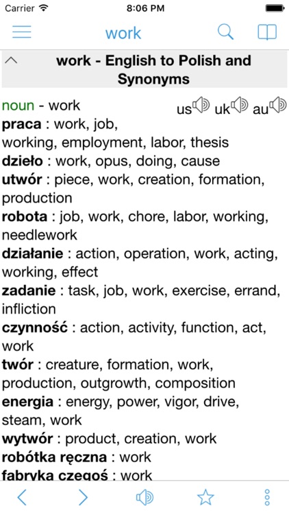 Polish Dictionary - Dict Box