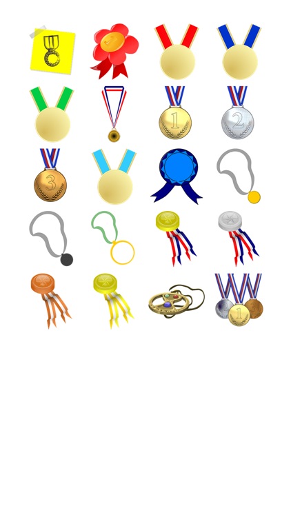 New Medals Sticker Pack