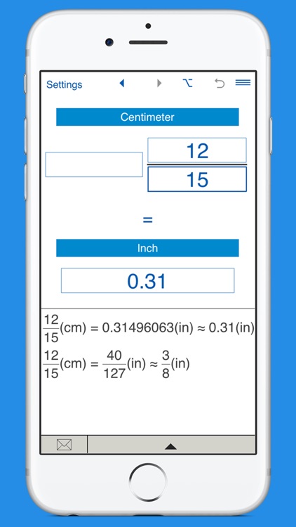 Inches to centimeters and cm to inches converter screenshot-3