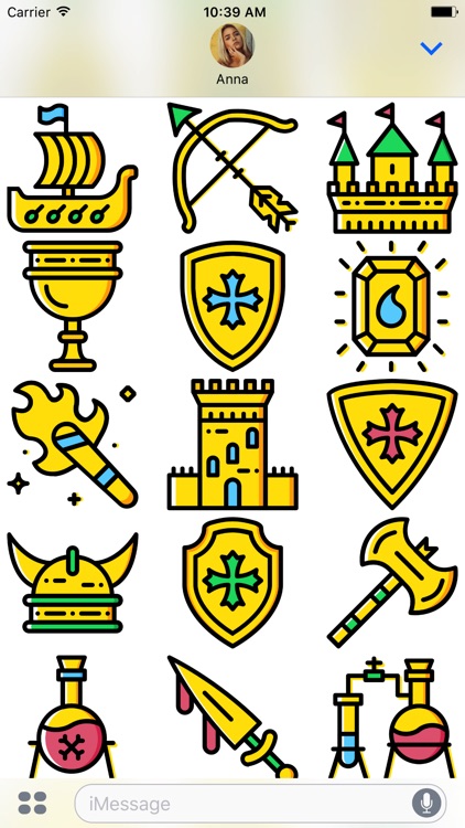 The Medieval: Golden Era Emoji Stickers Limited screenshot-3