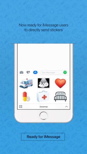 Doctormoji - emoji keyboard sticker for doctor(圖3)-速報App