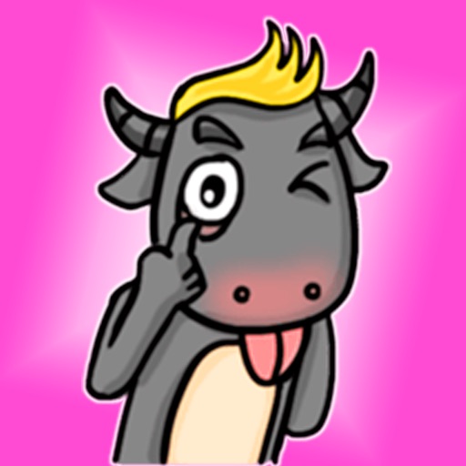 Funny Cow Stickers! icon