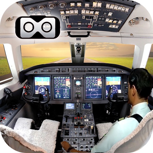 Vr Airplane Drive : 3D Par-king Virtual Reality Icon