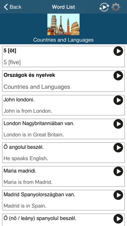 Learn Hungarian - 50 languages screenshot-3