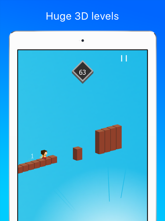 Jumper: Brick and Square Running Arcadeのおすすめ画像1