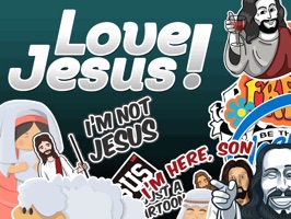 Get the latest stickers with images of Jesus for iMessage