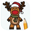 Little Deer Coloring Page Game For Children