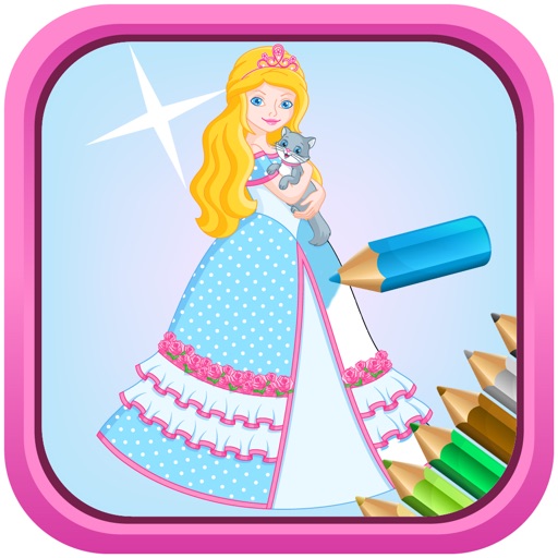 Princess Coloring Pages 1